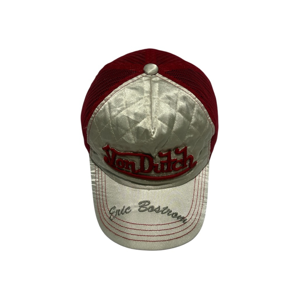 Von dutch embroidered trucker cap