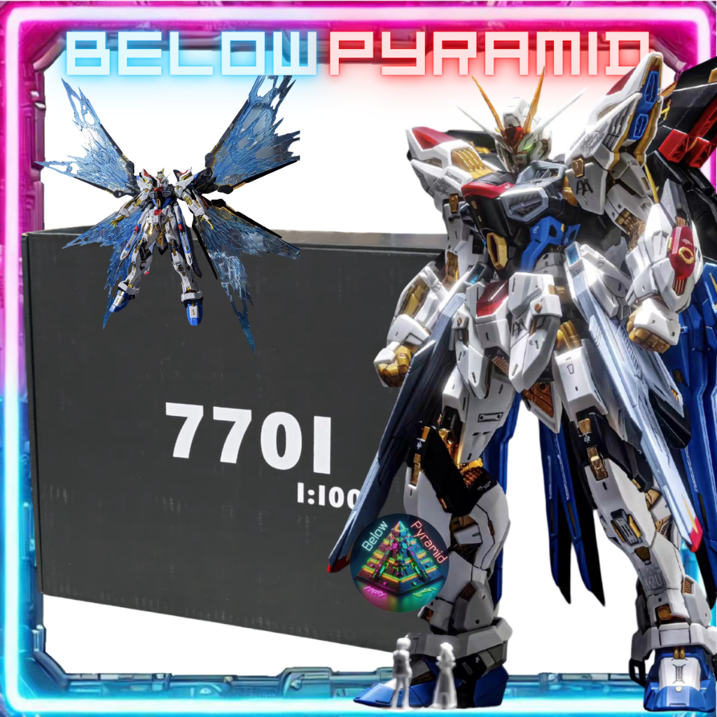 MGEX Strike Freedom WOL 7701 Changlong Model 1/100 Wing of Light Ver. Model Kit | MG SF Plamo Plasti