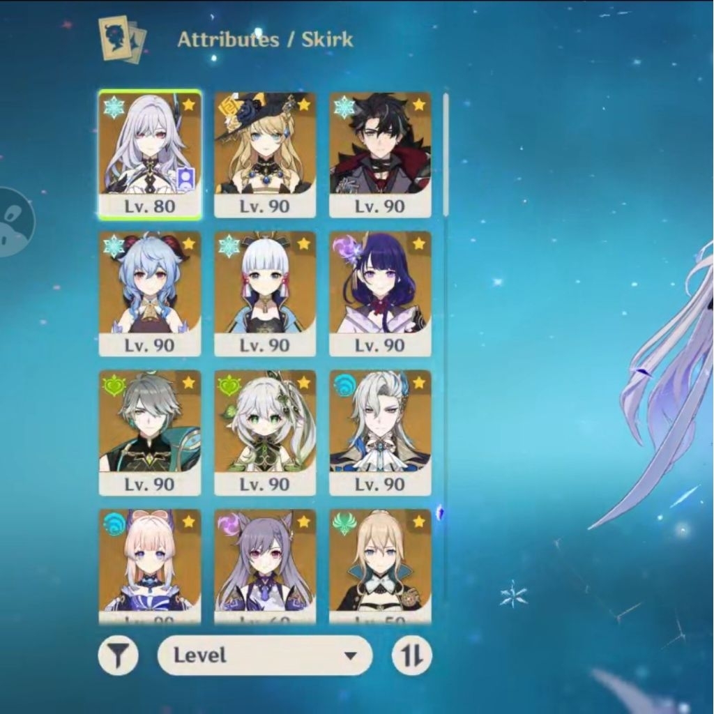 akun genshin AR 58 server NA