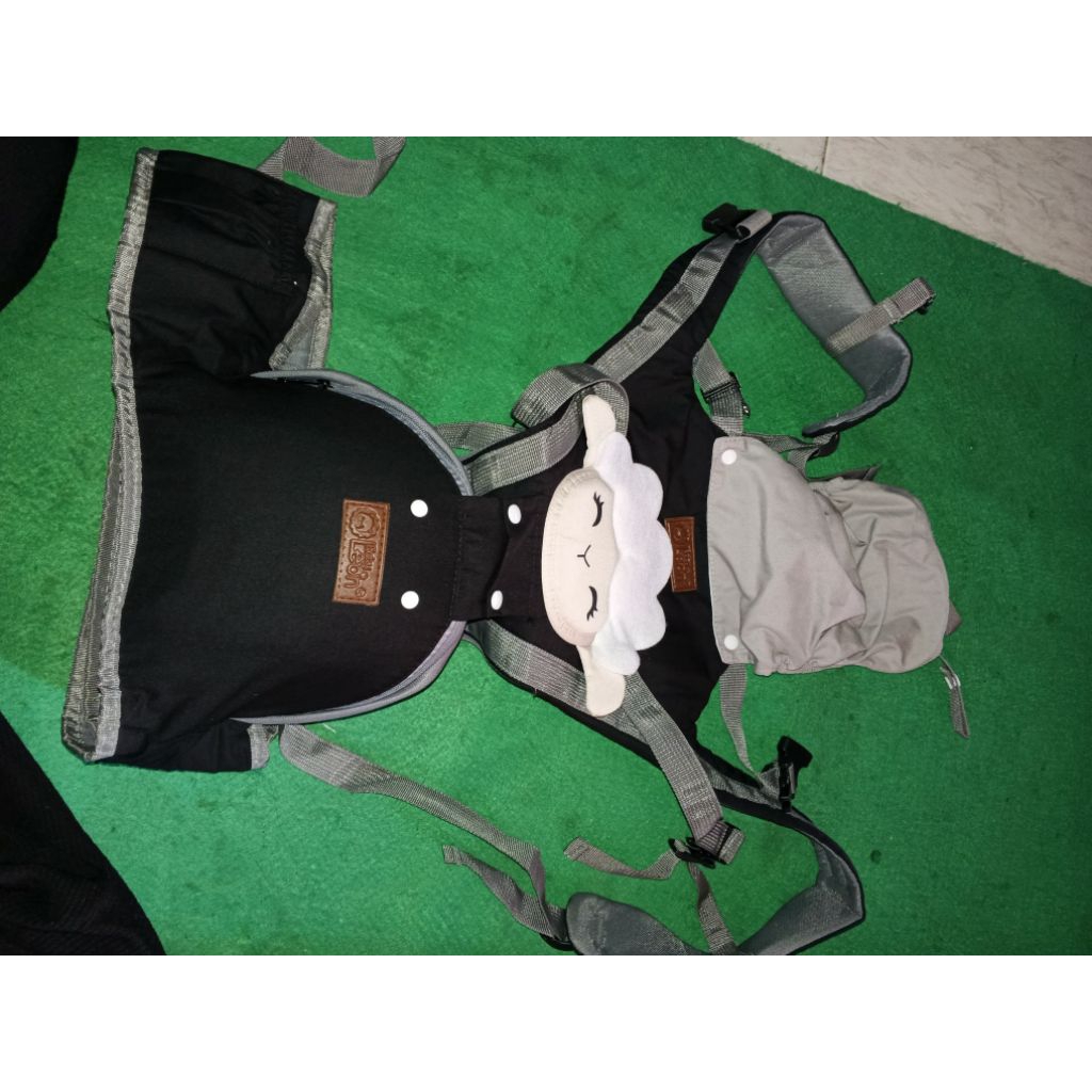 preloved gendongan hipseat baby leon