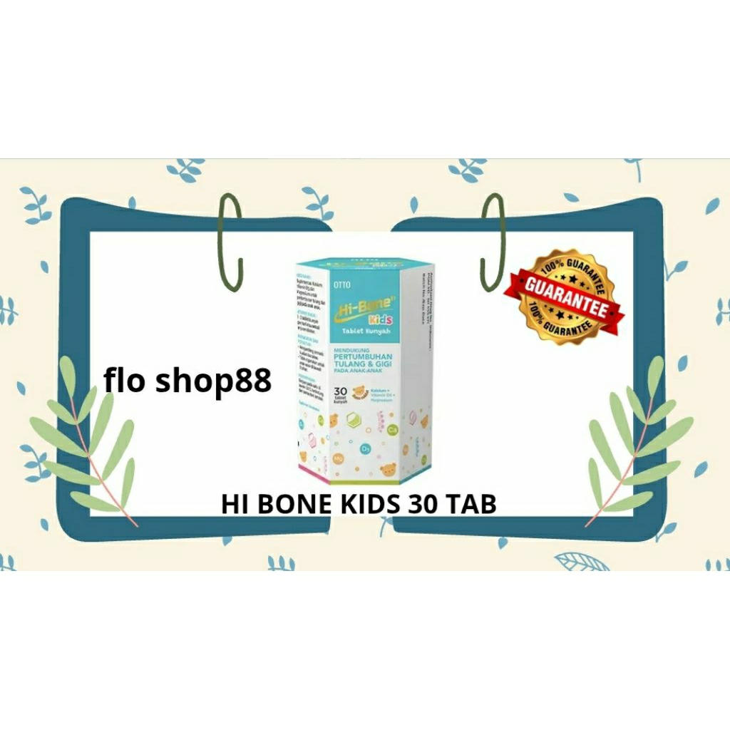 HI BONE KIDS / HI BONE KIDS TABLET KUNYAH / HI BONE KIDS TABLET / HI BONE KIDS VITAMIN / HI BONE KID