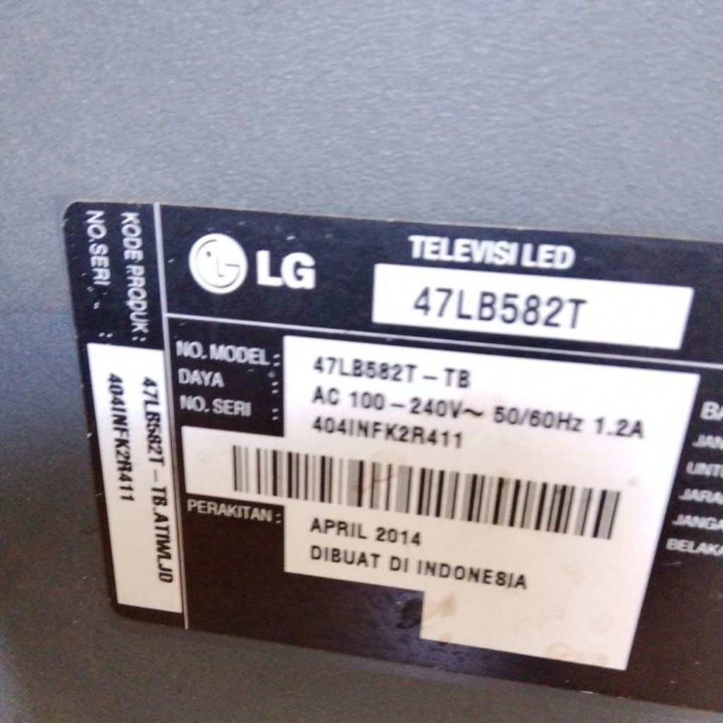 47lb582t