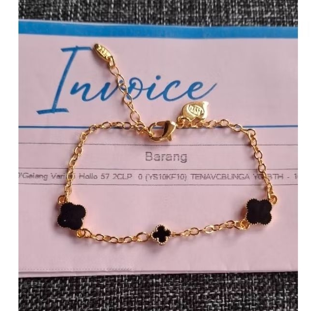 Gelang Rantai Variasi Bunga Vanclieef Semar Nusantara