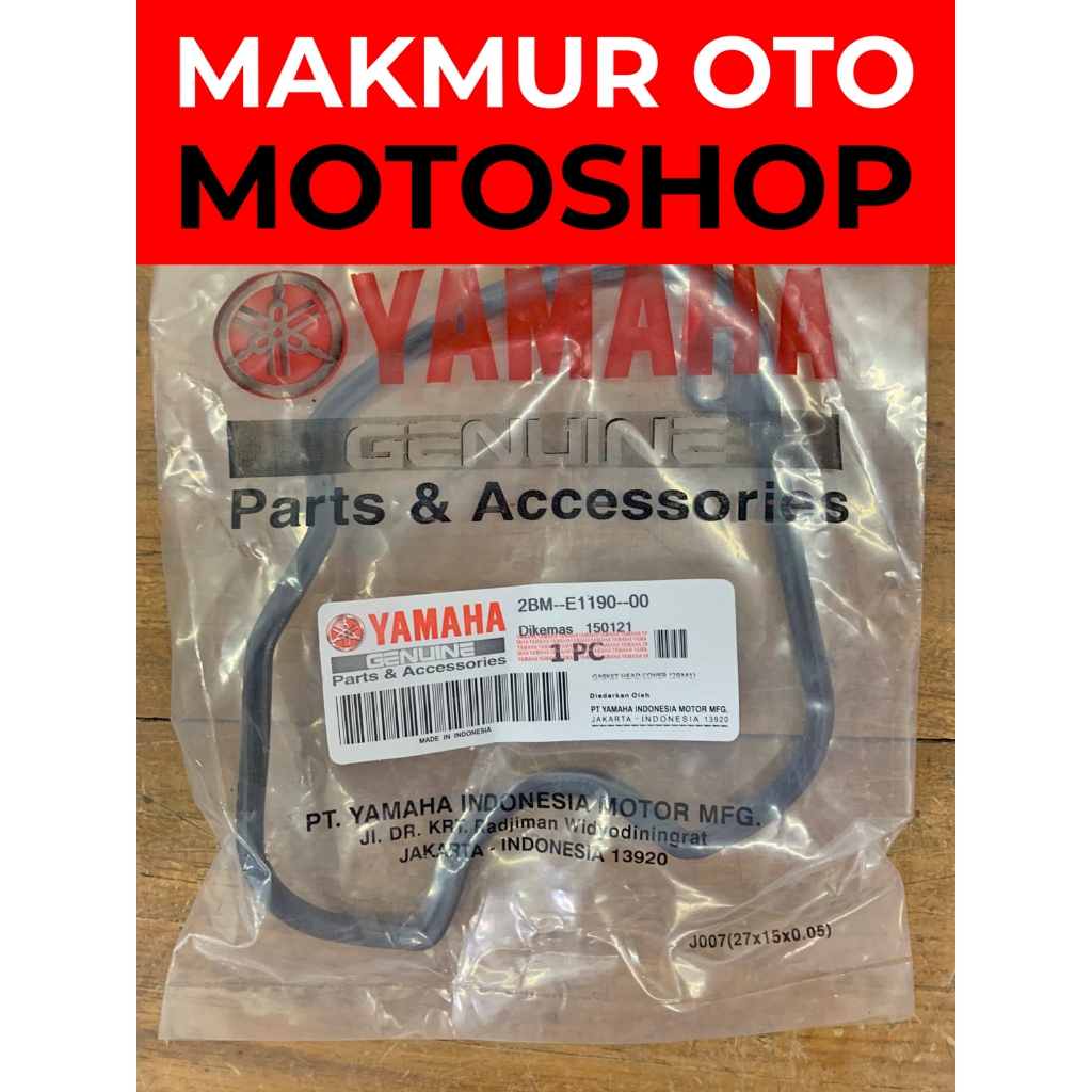 2BM 2PH Karet Head Mio M3 – Karet Tutup Kepala Silinder Mesin Mio M3