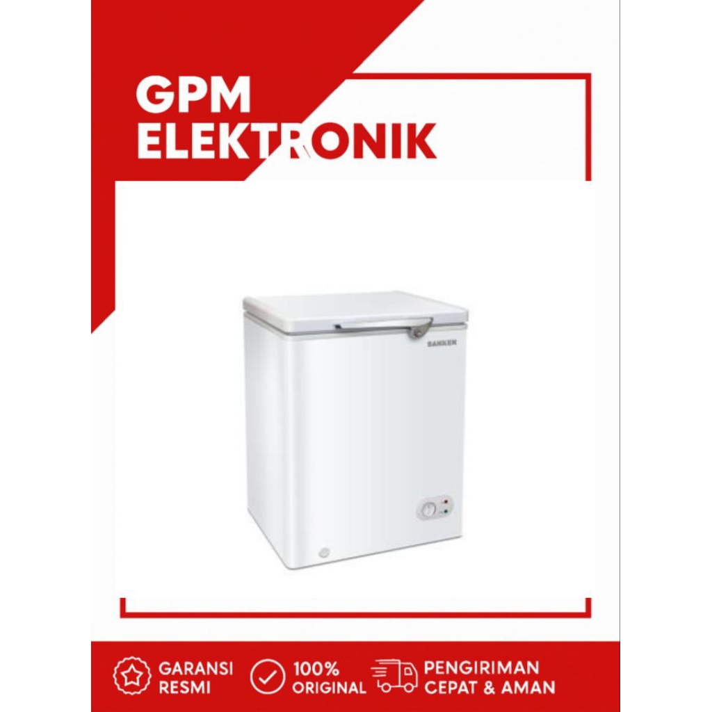 CHEST FREEZER SANKEN SRF-150CLWH