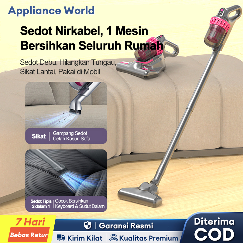 Garansi 1 tahun Vacum Cleaner Kasur Sofa