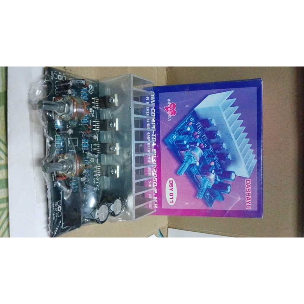 7119 kit amplifier mini compo tda 2030 plus dsy-011 subwoofer 2.1