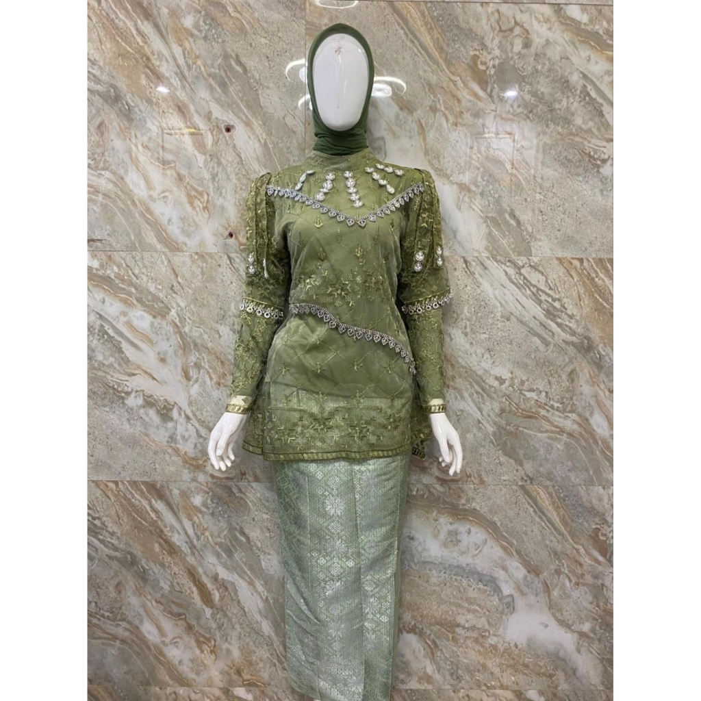 Kebaya Modern Brokat Payet / Kebaya Payet Modern