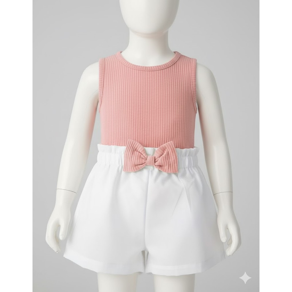 Baju Setelan Anak Perempuan Model Tengtop 1-6 tahun