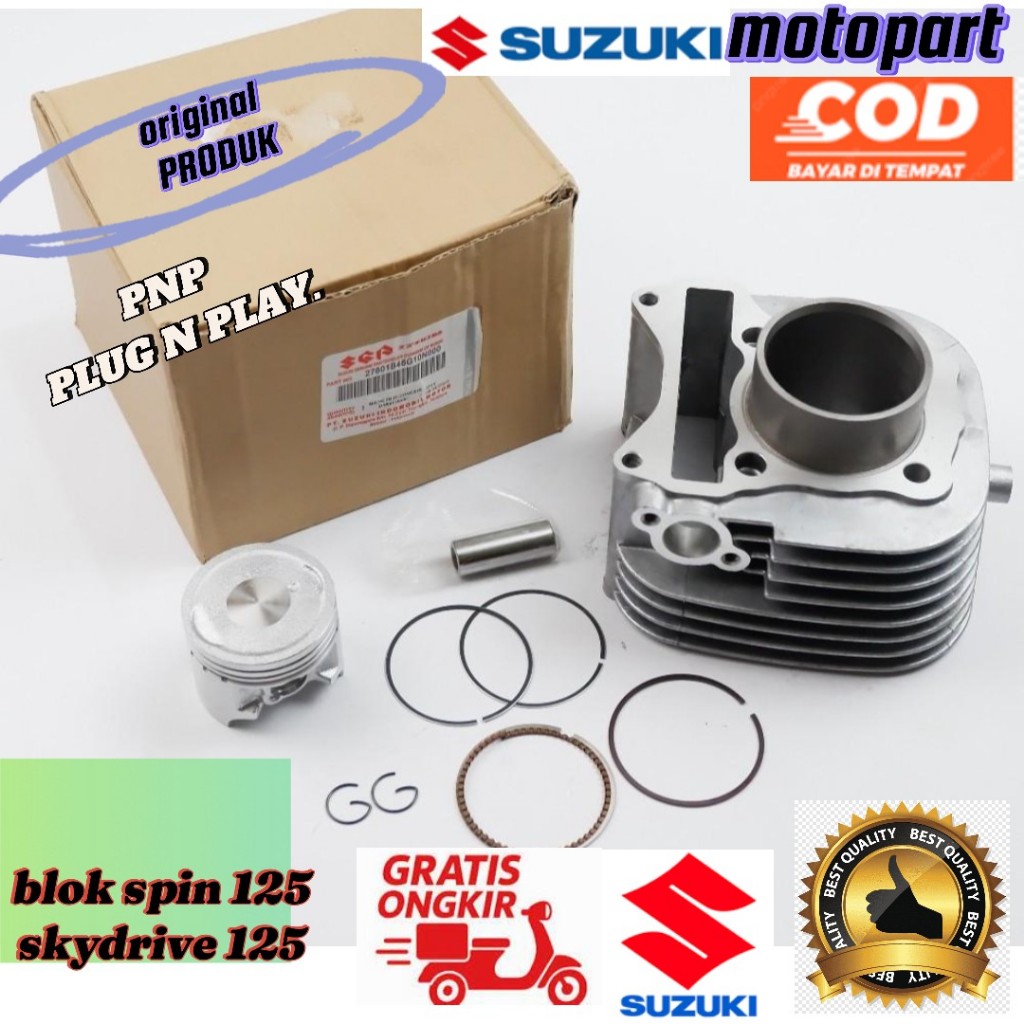 Blok Seher Suzuki Spin 125 Blok seher Skydrive 125 Boring spin 125 Boring Skydrive 125