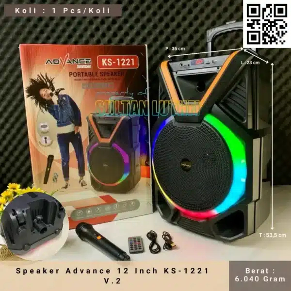 Speaker Advance 12 Inch KS-1221 V.2