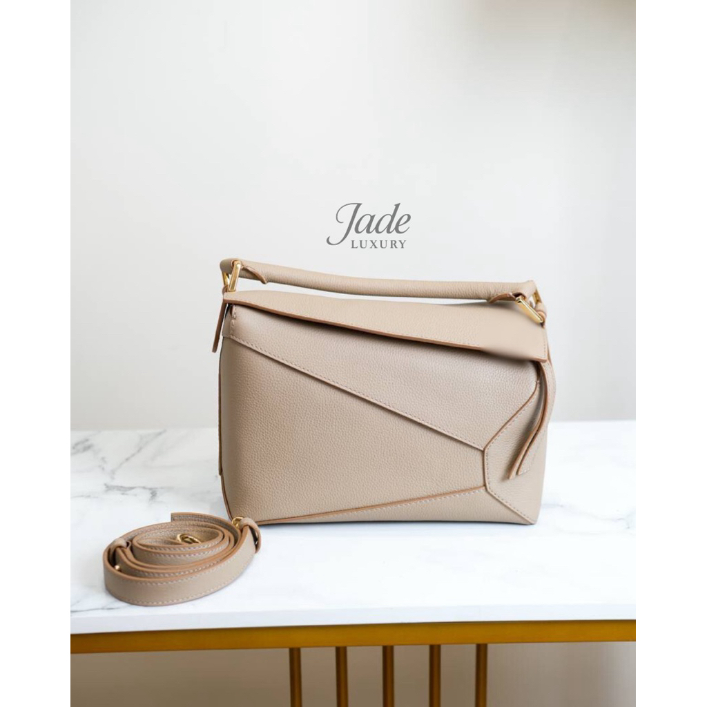 Tas Wanita L Puzzle 24 Sand