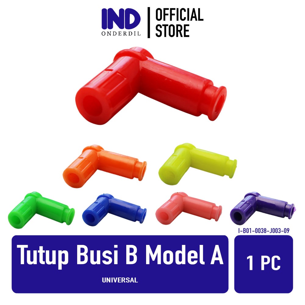 IND Onderdil Tutup Busi B Model A Universal Semua Jenis Motor Beat & Vario & Scoopy & Mio & Nmax & P