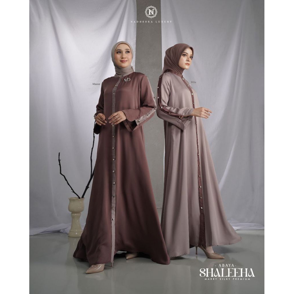 BAJU GAMIS SHALEEHA ABAYA BY NADHEERA LUXURY