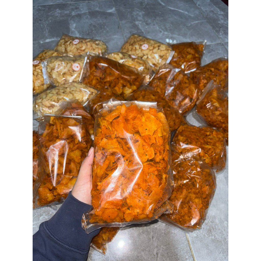 kripset pedes sukabumi (kripik pedes)