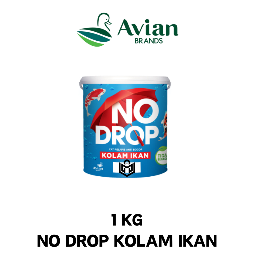 No Drop Cat Kolam Ikan Kemasan 1 Kg / AVIAN BRANDS
