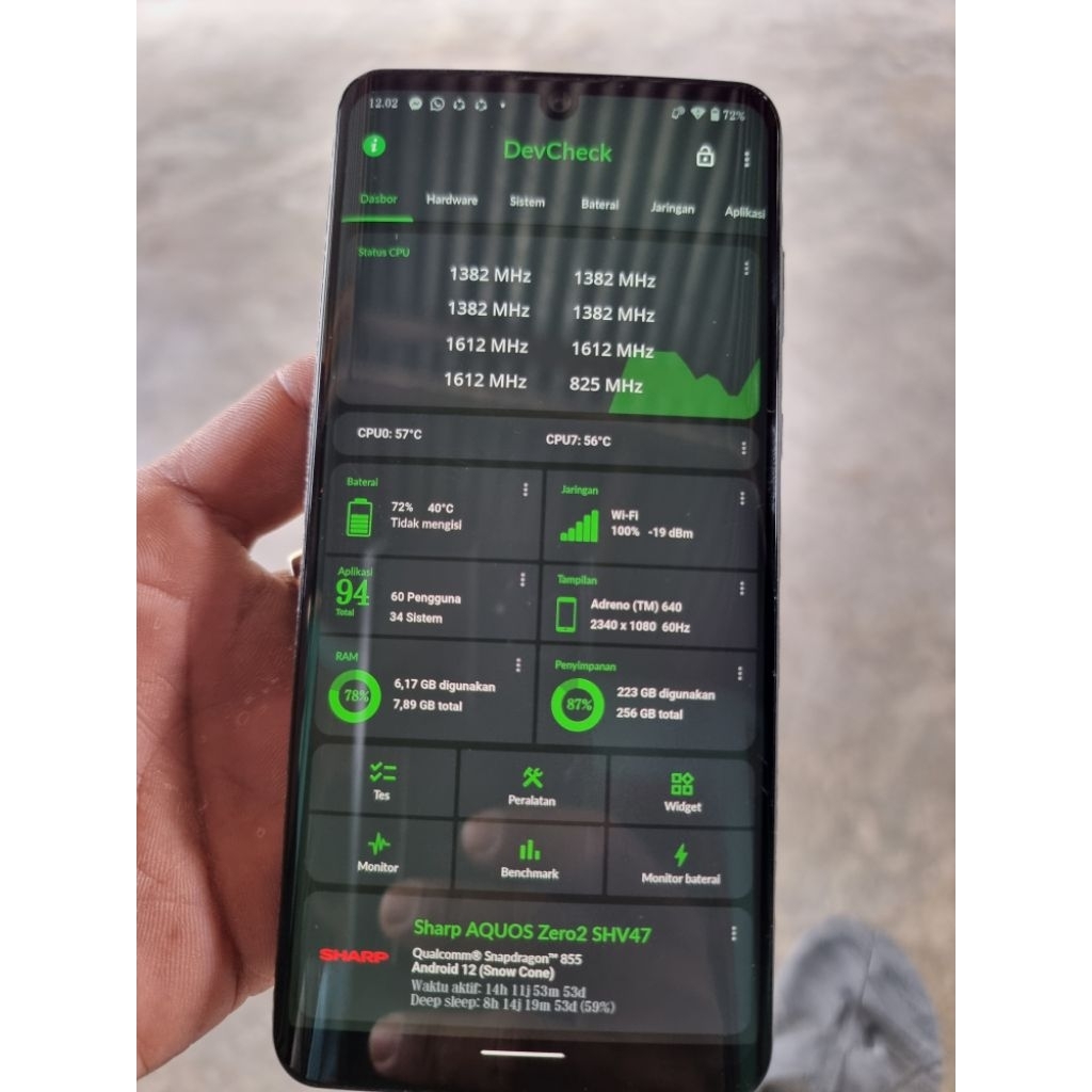 sharp AQUOS Zero 2 (AU)