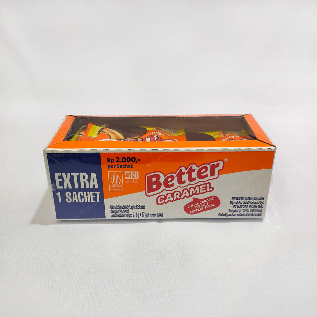 Better Sandwich Biscuit Caramel 270 gr 10+1
