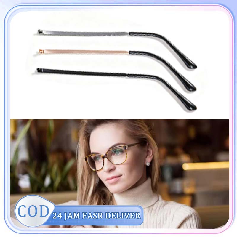 1 Pasang lengan kacamata tangkai batang gagang kacamata Temple Gagang Kaki Kacamata