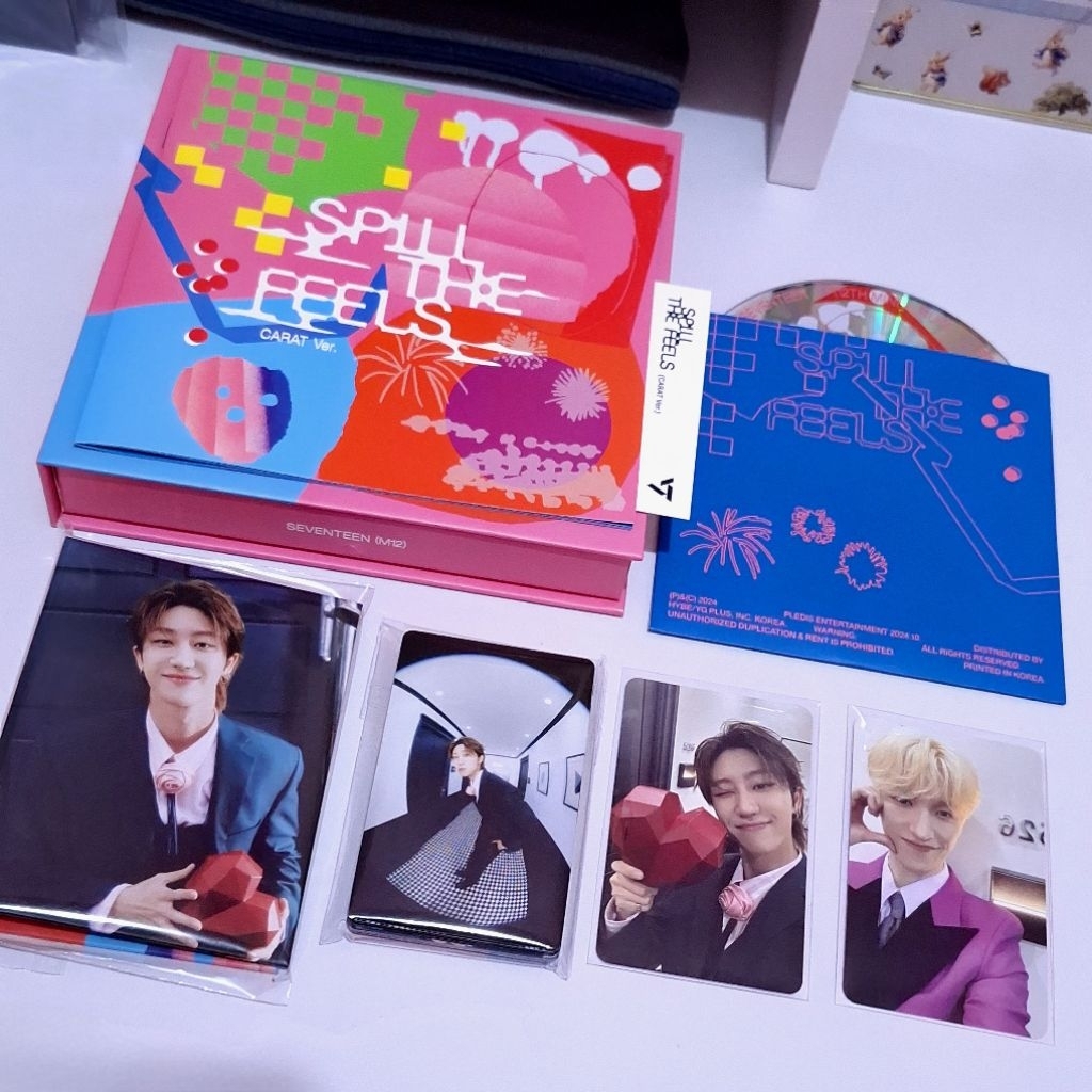 SPILL THE FEELS (CARAT VER) THE8 Unsealed