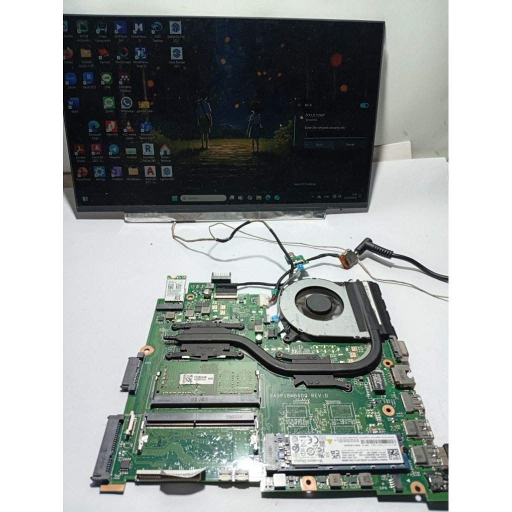 Motherboard Mainboard Mobo Mesin Normal Laptop HP 240 G6 HP 14-BS HP-14BW Core I3