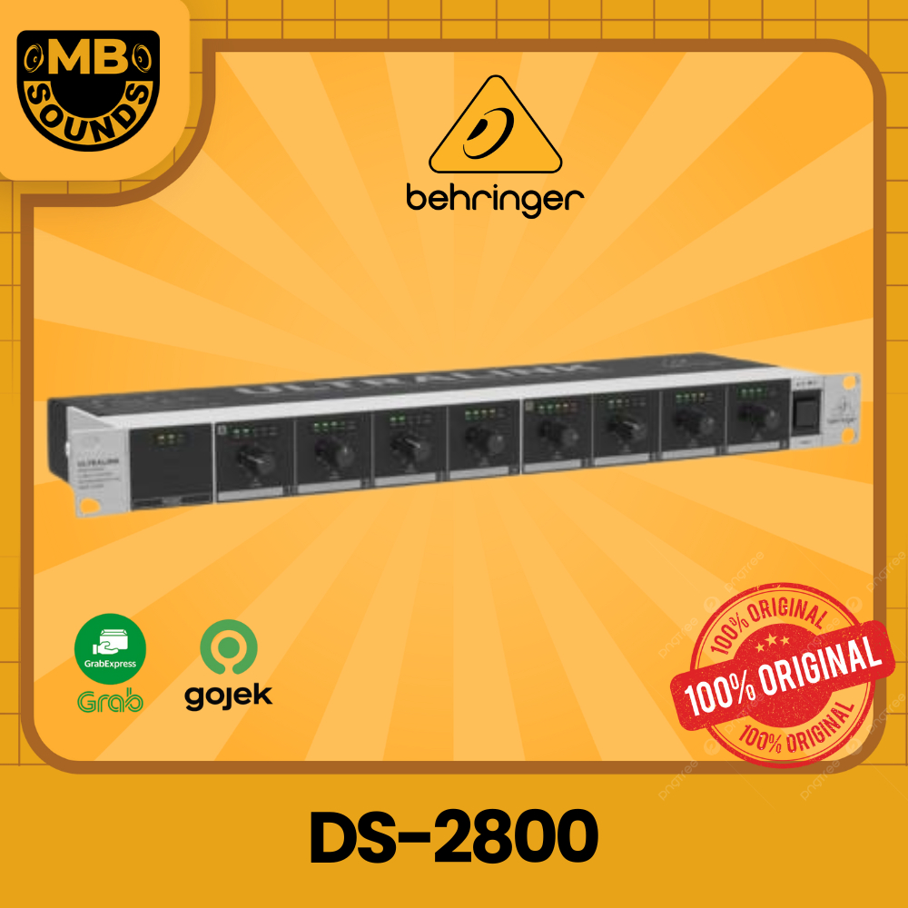 BEHRINGER DS2800 / DS 2800 / DS-2800 Splitter Audio Distributor 2in8Out ORIGINAL