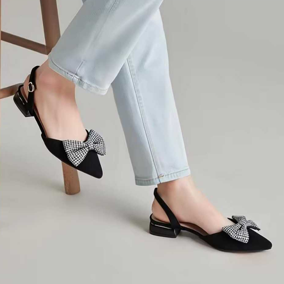 Flatshoes Pita Cantik Sepatu Flats Wanita Korean Style Terbaru Hak 2 cm