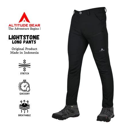 Eiger Aoki - Celana Gunung Panjang Pria Wanita Quickdry Stretch Hiking Camping