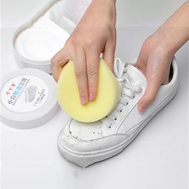 Semir & Pembersih Sepatu Putih Extra Sikat – Anti Kusam, Praktis Dipakai
