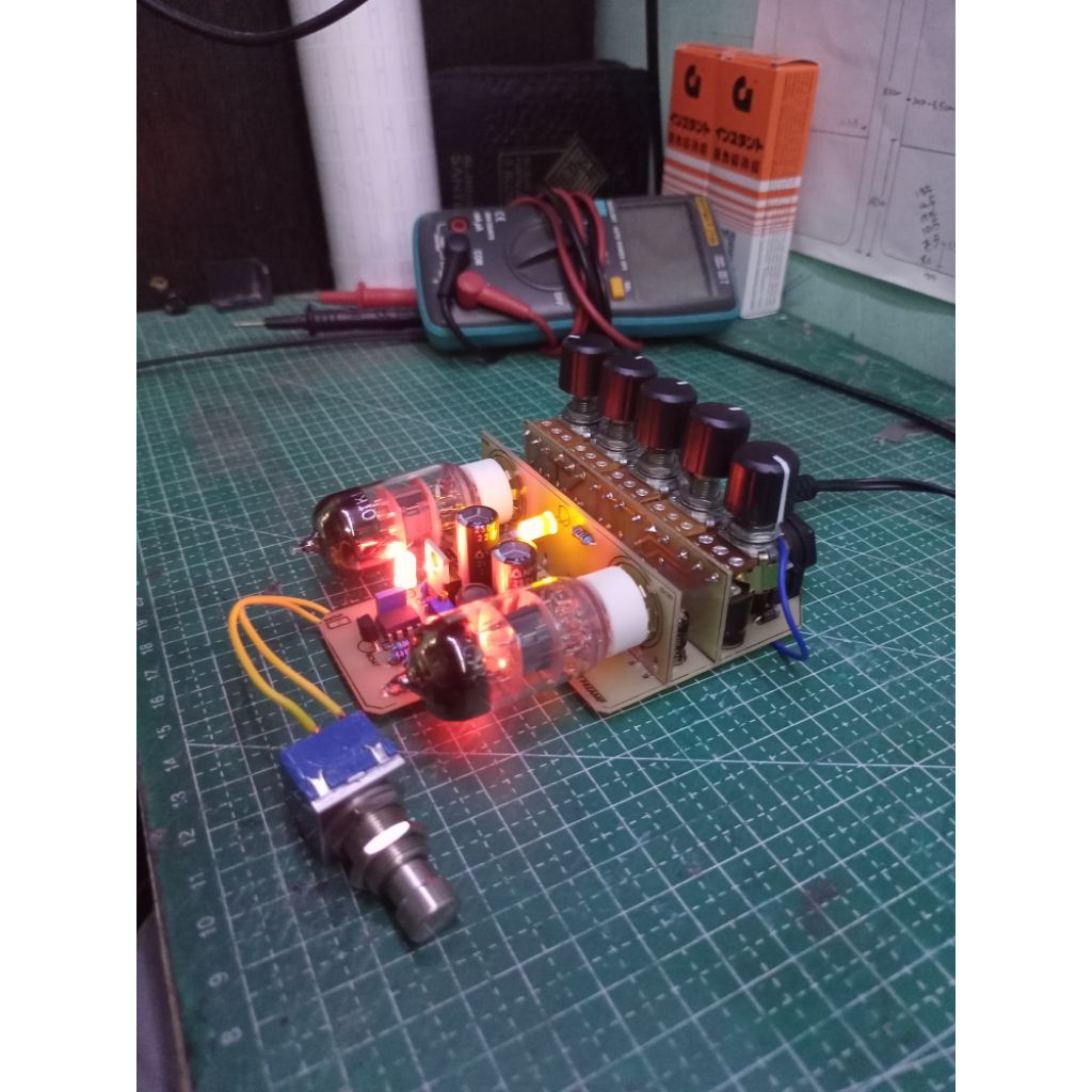 kit tube preamp bogner 2 channel