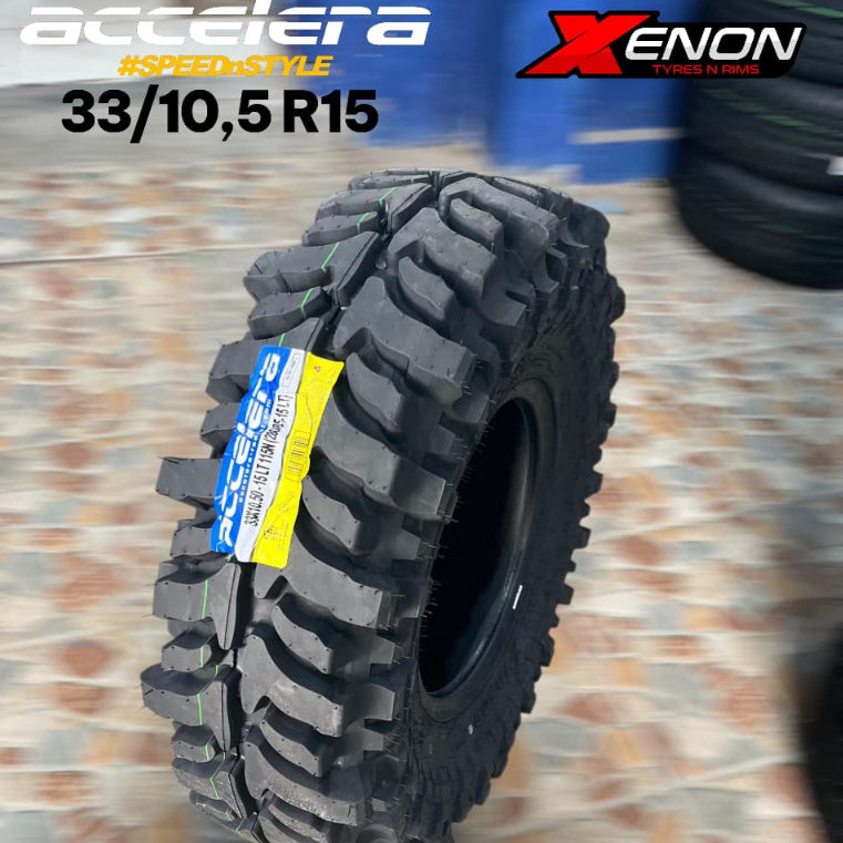 Ban Mobil OFFROAD 33 10,5 R15 ACCELERA BADAK XTREME - Ban Offroad Jeep 33/10,5 R15