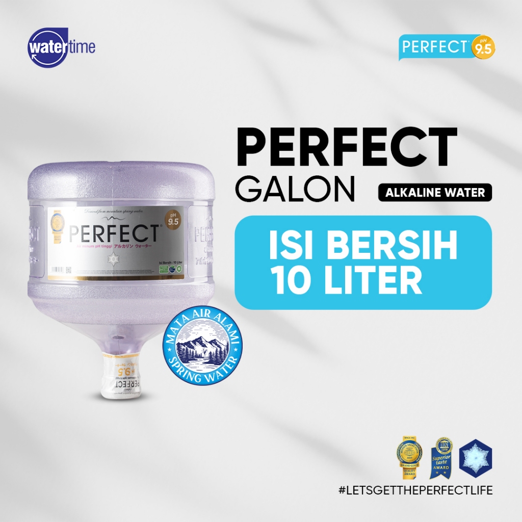 Perfect - Alkaline Water Galon 10 Liter