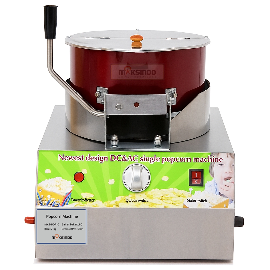 Maksindo Mesin Popcorn Gas MKS-POP10