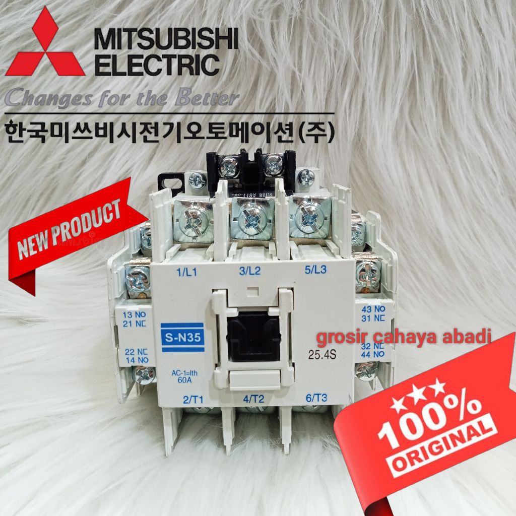 contactor/Kontaktor Mitsubishi 50a sn35 220vac/380vac/110vac 50A /Contactor Mitsubishi / Original Mi