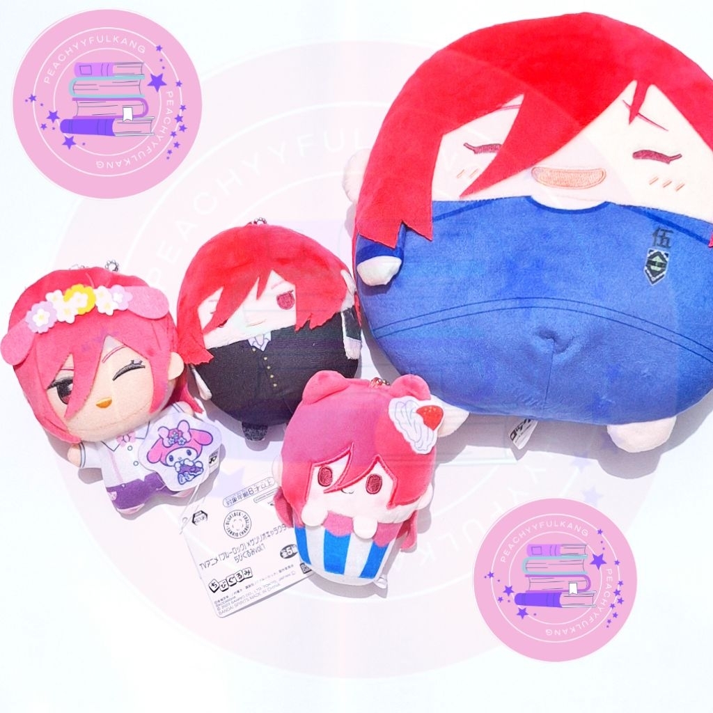 NEW Blue Lock / Episode Nagi × Chigiri Hyoma | Chibigurumi × Fuwakororin × Ballchain × Tapinui × AAB