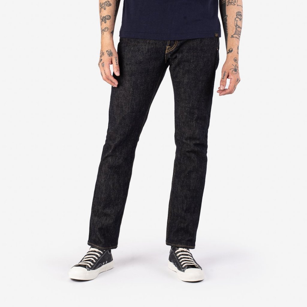 IH-555-SST 21oz Shinakaya Indigo Selvedge Denim Slim Fit Jeans