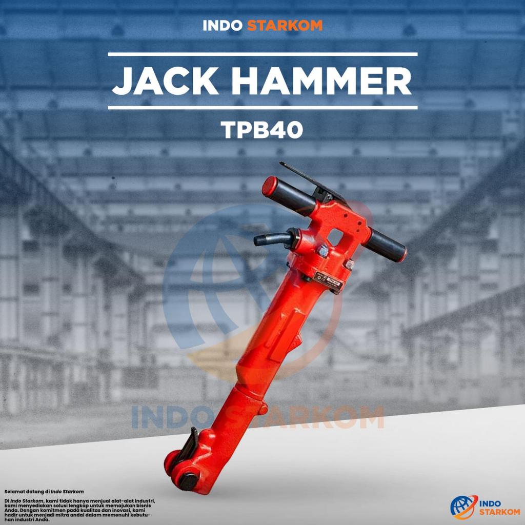 Bor Bobok Angin TPB40 Jack Hammer Pneumatic TPB40
