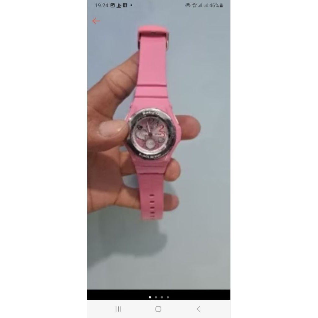 preloved baby g pink