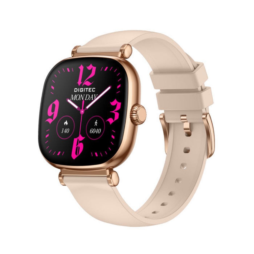Digitec Smart Watch MILA Jam Tangan Wanita Digital Smartwatch AMOLED 38mm Garansi resmi 1 Tahun
