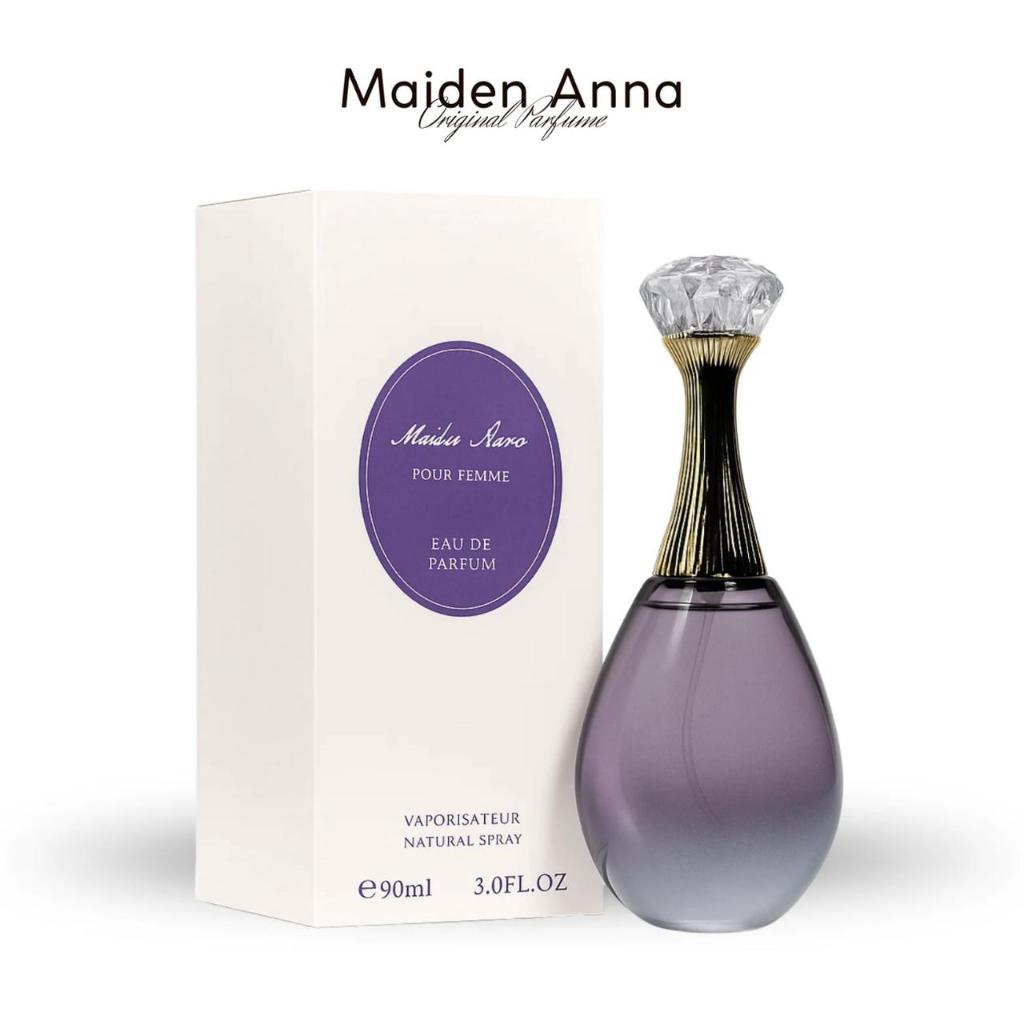 Parfum Wanita J'Dorer Ungu Maiden Anna EDP 90ml Wangi Segar & Manis Tahan Lama Import BPOM