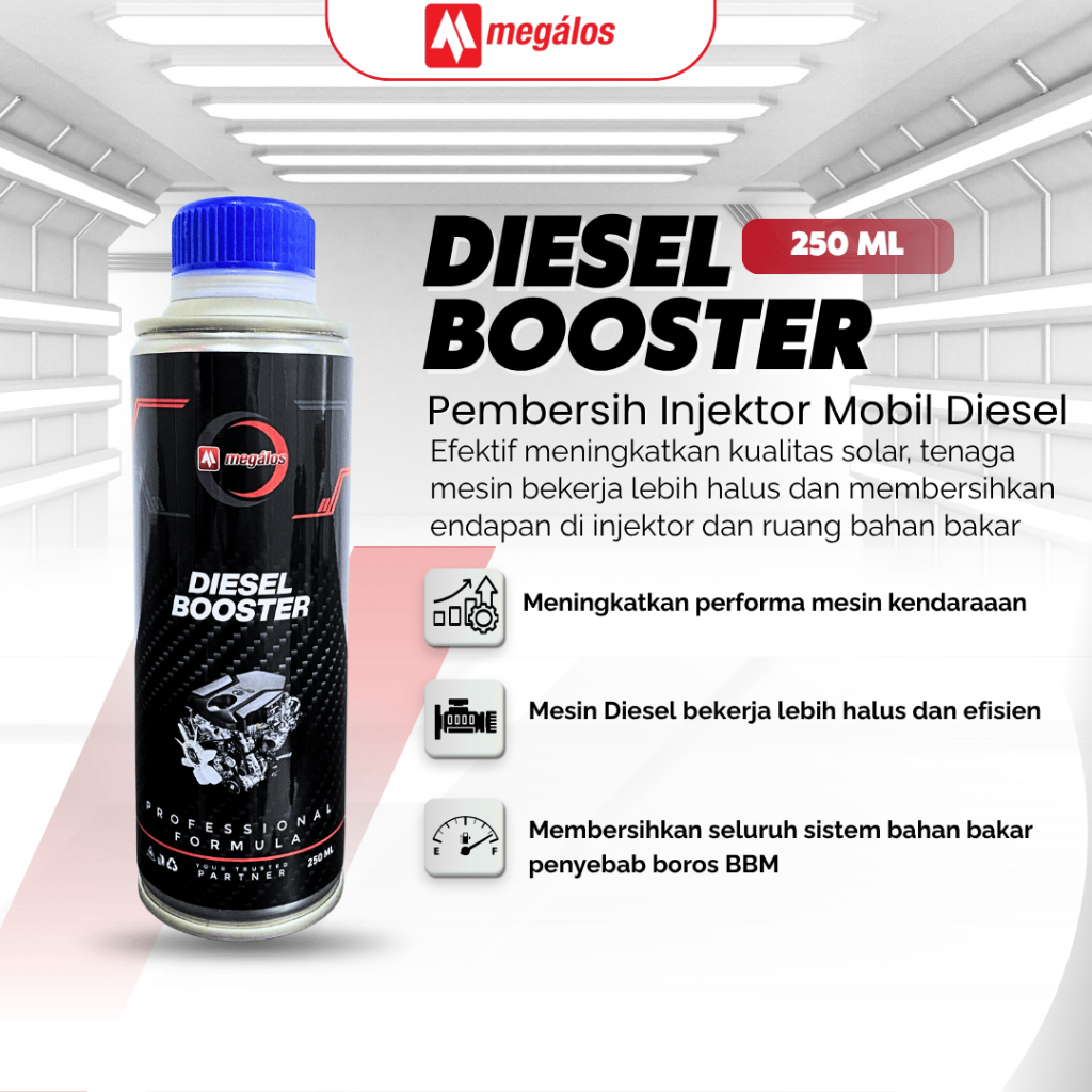 Diesel Booster - Injector Cleaner Mobil Diesel - Cairan Pembersih Injektor Mobil - Hemat Bensin - Me