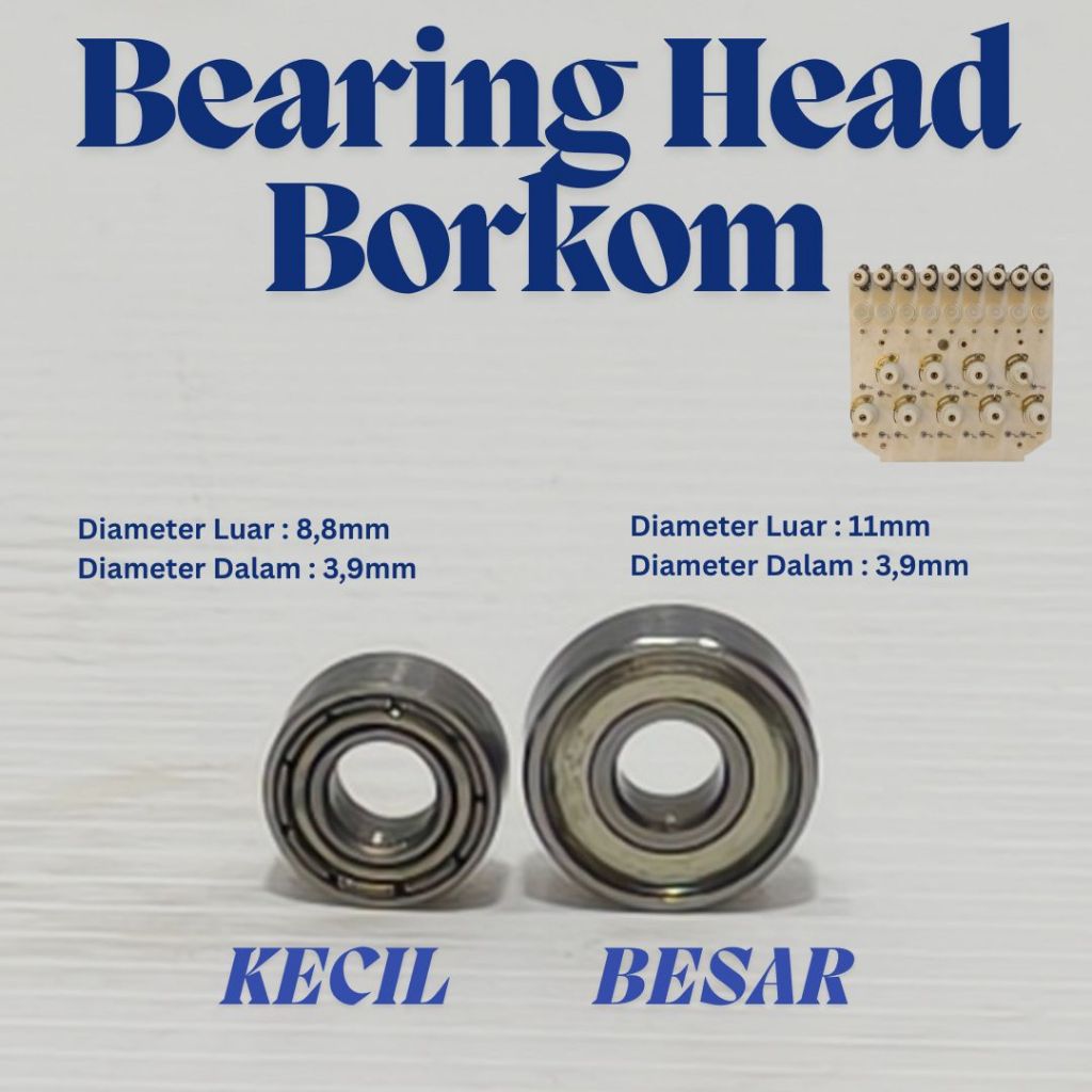 Bearing Heat / Kepala Mesin Bordir Komputer
