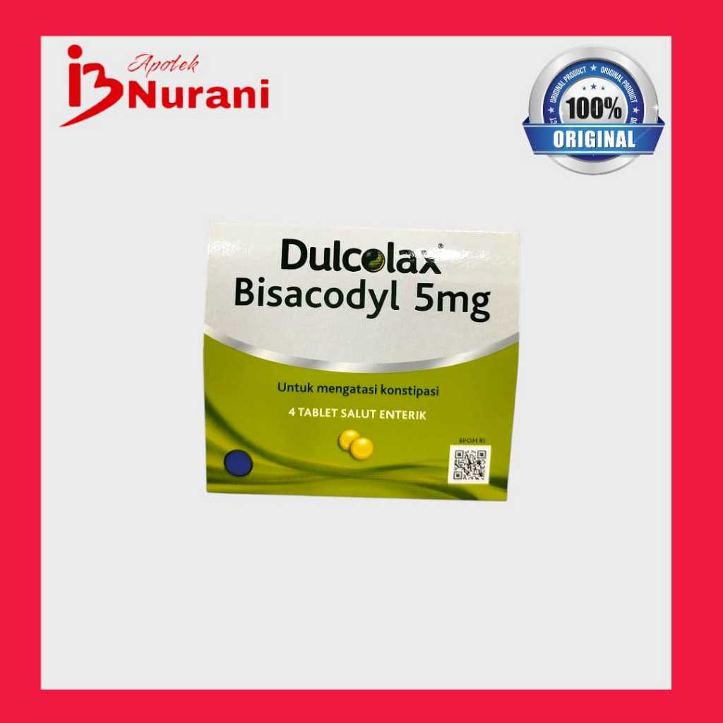 DULCOLAX 5 MG ISI 4 TABLET / Dulcolax Tablet