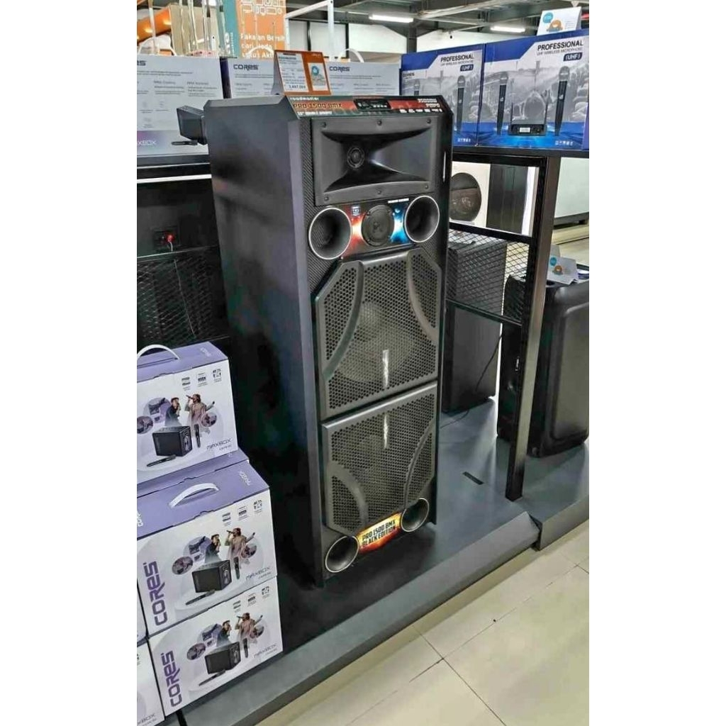 SPEAKER AKTIF ROADMASTER BMX PRO 1500 BLACK EDITION