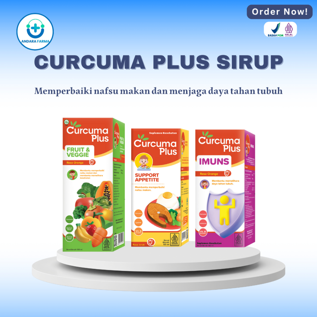 Curcuma Plus Vitamin Anak Tumbuh Kembang