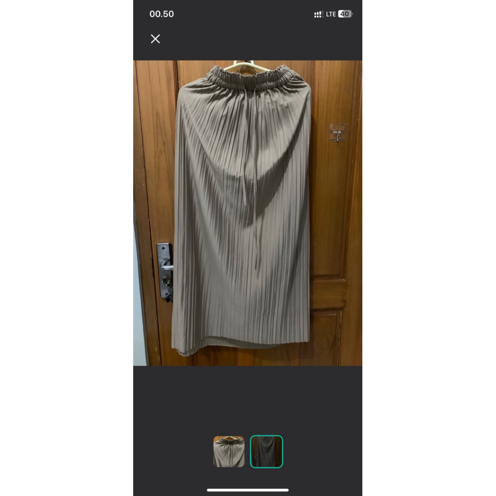 rok coklat muda