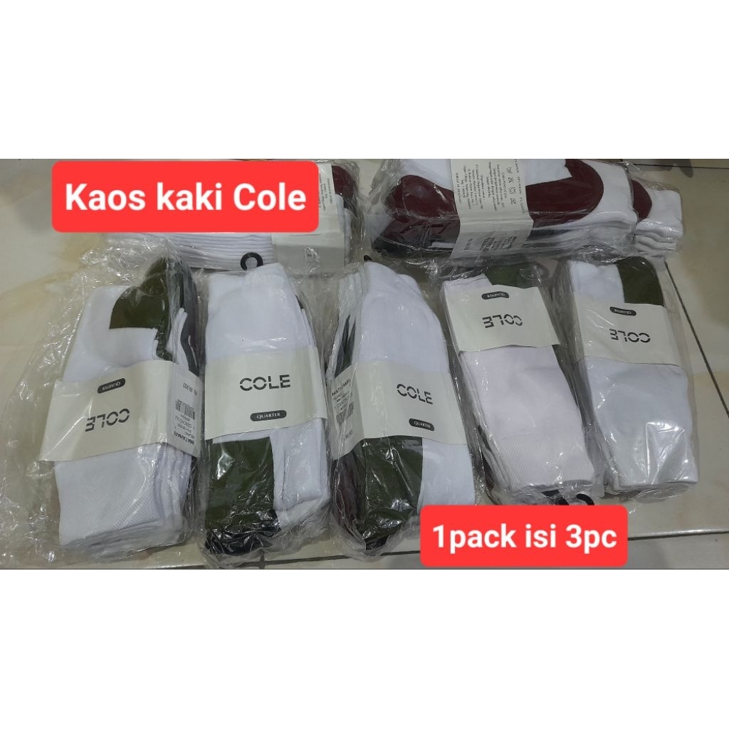 Kaos kaki Cole