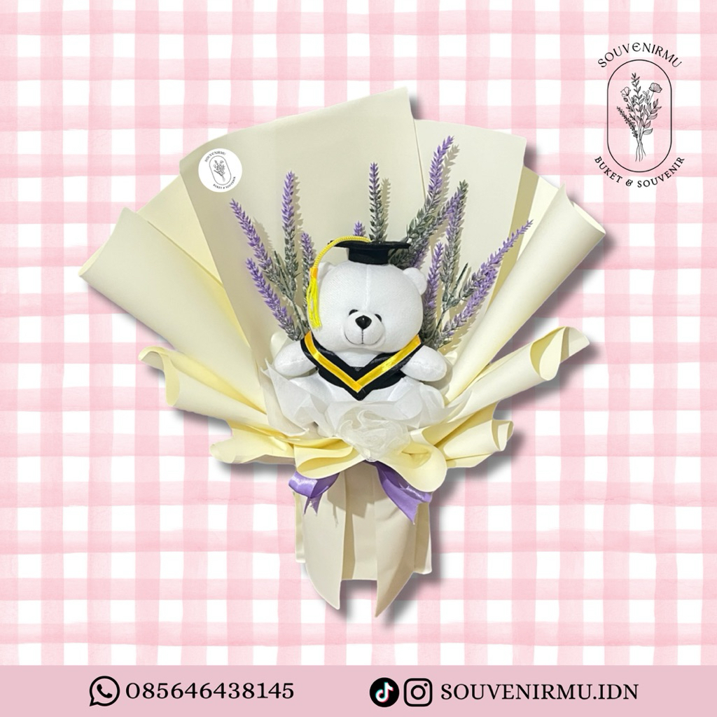 Buket Wisuda Premium Surabaya-Sidoarjo (bisa instan)