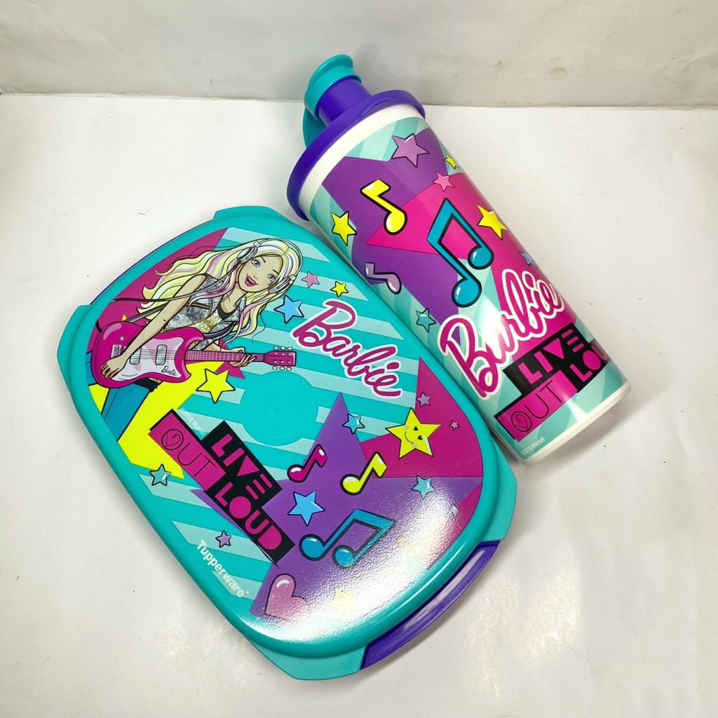 Barbie Lunch Box Set Tupperware