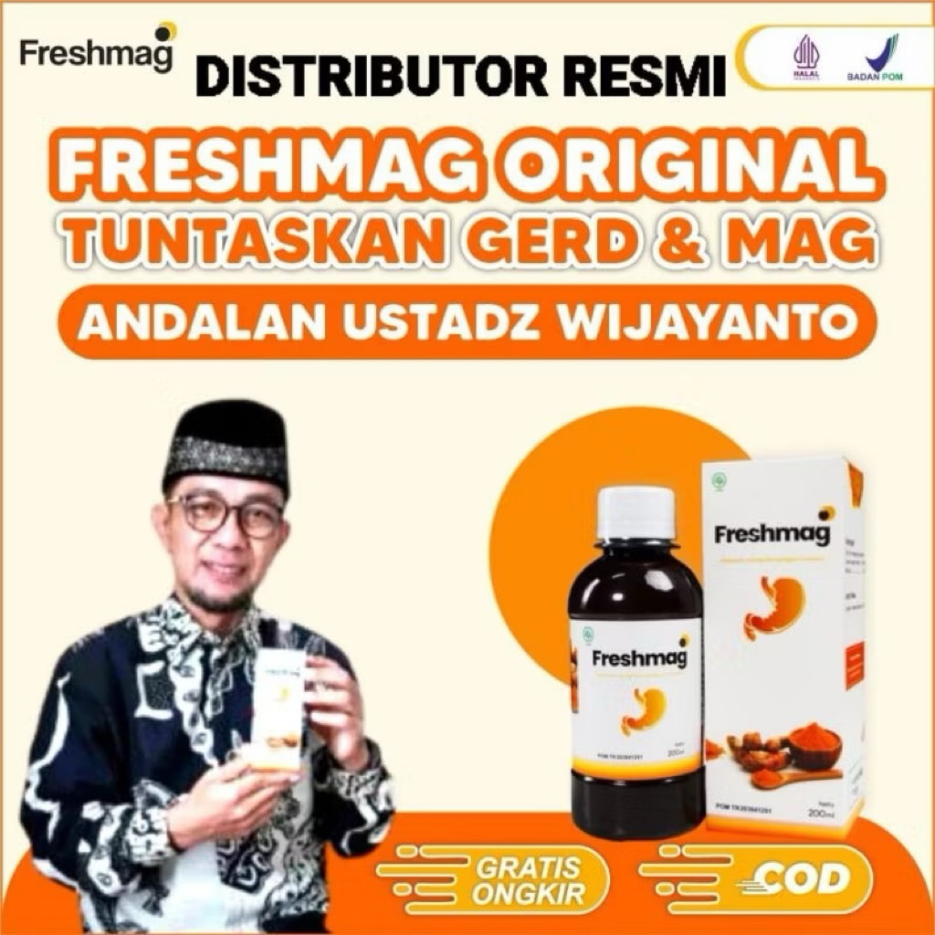 Fresmag Original Madu Herbal-Solusi Asam Lambung Kronis